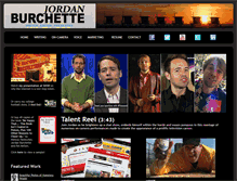 Tablet Screenshot of jordanburchette.com